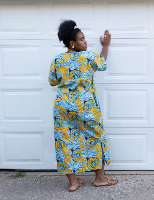 OLUOMO Shirt Dress