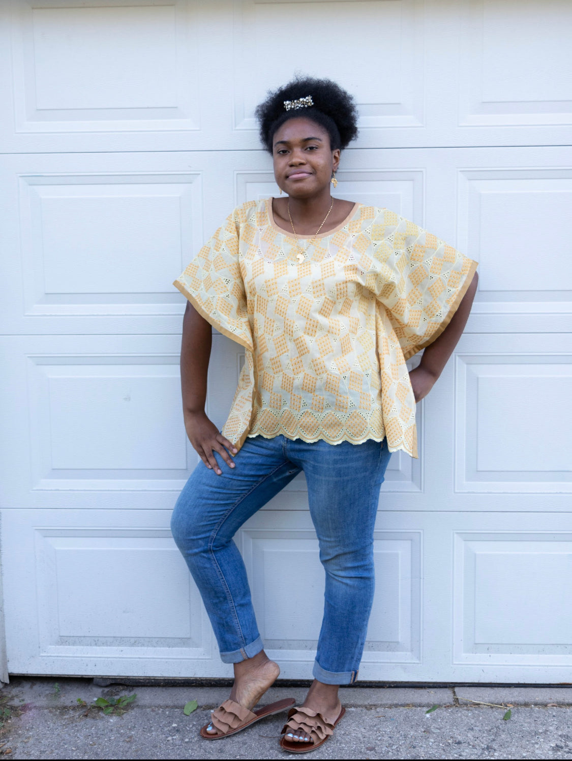 Gold Lace Signature Blouse