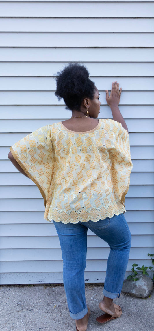 Gold Lace Signature Blouse
