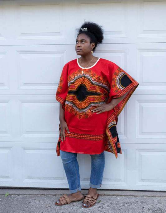 Signature Dress in Dashiki