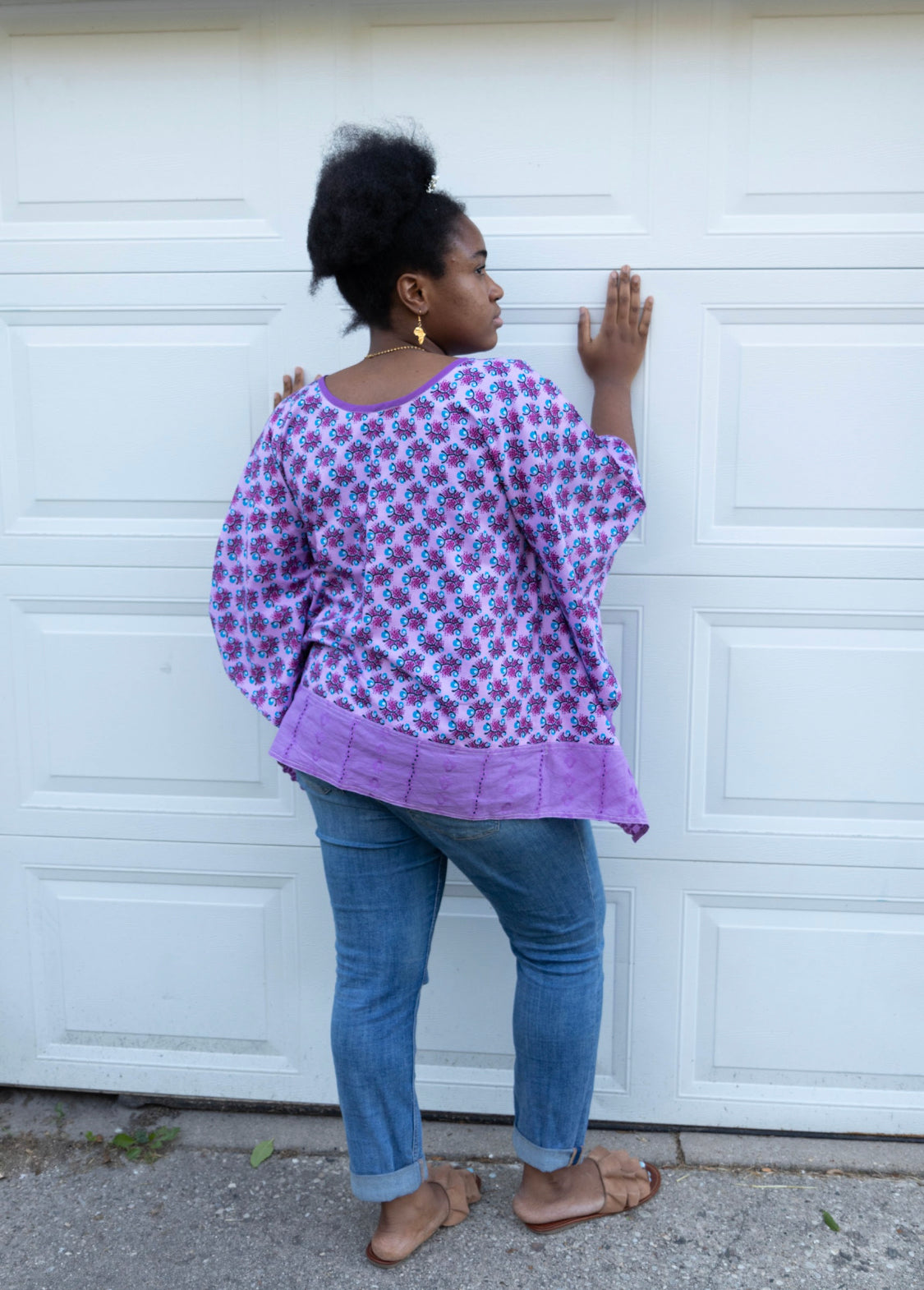 Purple Signature Blouse