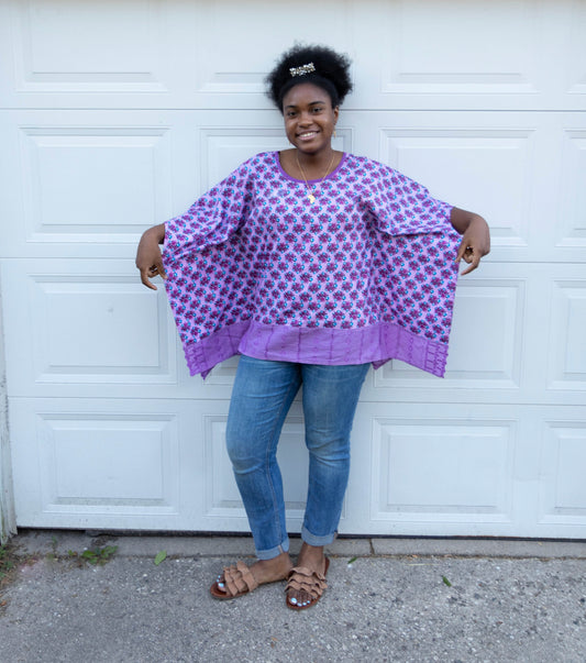 Purple Signature Blouse